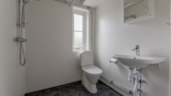 WC med dusch.